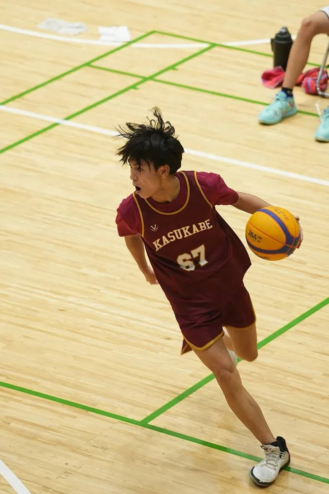 選手プロフィール写真（水岡諒我）