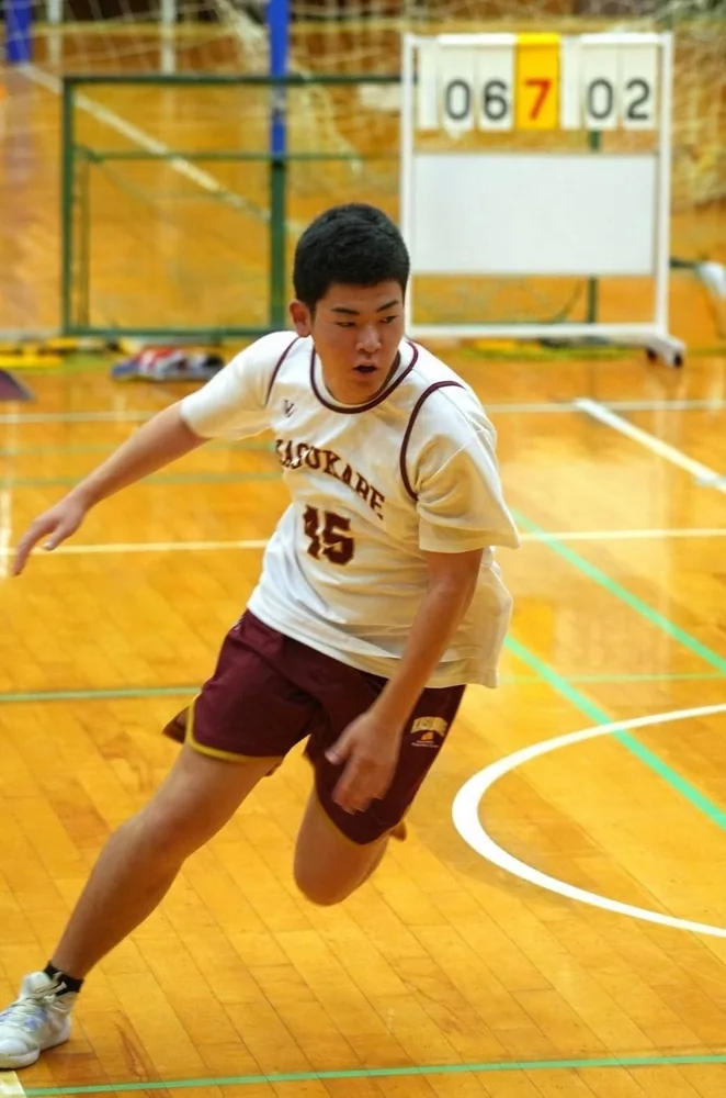 選手プロフィール写真（佐々木蒼介）