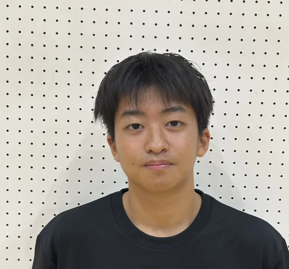 選手プロフィール写真（都澤諒真）